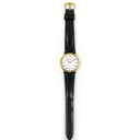 Patek Philippe Calatrava 3520DJ-001 33mm Yellow Gold With Black Leather Watch