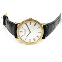 Patek Philippe Calatrava 3520DJ-001 33mm Yellow Gold With Black Leather Watch