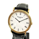 Patek Philippe Calatrava 3520DJ-001 33mm Yellow Gold With Black Leather Watch