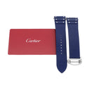 Cartier Santos De Cartier Blue Dial Stainless Steel Men's Watch WSSA0048 Complete