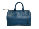 Louis Vuitton Blue Epi Speedy 30