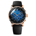 Audemars Piguet Code 11.59 Chronograph 26393OR.OO.A002KB.03 Rose Gold With Black Textile Watch Blue Dial 2021
