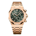 Audemars Piguet Royal Oak 26240OR.OO.1320OR.08 Automatic Chronograph Green Dial