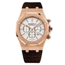 Audemars Piguet Royal Oak Chronograph 26320OR.OO.D088CR.01 41mm Rose Gold with Silver Dial Watch 2015