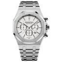 Audemars Piguet Royal Oak Chrono 41mm 26320ST.OO.1220ST.02 Stainless Steel Watch Silver Dial 2016