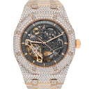 Audemars Piguet Royal Oak 15407OR.OO.1220OR.01 Double Balance Wheel Iced Out