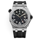 Audemars Piguet Royal Oak Offshore 15340ST.OO.D002CA.01 Black Dial Rubber Strap Stainless Steel Watch - 2005