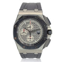 Audemars Piguet Royal Oak Offshore 26400IO.OO.A004CA.01 Titanium With Black Rubber Watch Grey Dial 2020