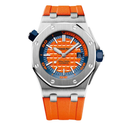 Audemars Piguet Royal Oak Offshore Diver 42mm 15710ST.OO.A070CA.01 Stainless Steel Orange Rubber with Orange Dial Watch 2017