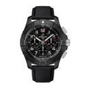 Breitling Avenger B01 Chronogragh Night Mission SB0147101B1X1 44mm Black Camoflage /Patterned Dial Unidirectional Rotating Bezel Ceramic with Anthracite Calfskin Leather Strap Watch