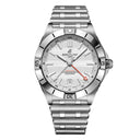 Breitling Chronomat A323985B1A1A1 40mm Automatic GMT Six Nations England Silver Dial Uni-directional Bezel Stainless Steel Watch