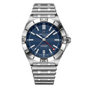 Breitling Chronomat A323989B1C1A1 40mm Automatic GMT Six Nations France Blue Dial Uni-directional Bezel Stainless Steel Watch