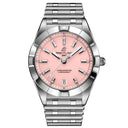 Breitling Chronomat Quartz 32mm A77310101K1A1 Stainless Steel Watch Pink Dial 2024
