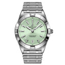 Breitling Chronomat Quartz 32mm A77310101L1A1 Stainless Steel Watch Green Dial 2024