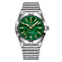 Breitling Chronomat A773107A1L1A1 32mm Six Nations Ireland Green Dial Fixed Bezel Stainless Steel Watch