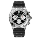 Breitling Chronomat B01 AB01342B1B3S1 42mm NFL Atlanta Falcons Edition Black Dial Uni-directional Bezel Stainless Steel  With Black Rubber Watch