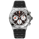 Breitling Chronomat B01 AB01342B1B6S1 NFL Cleveland Browns Edition 42mm Brown Dial Uni-directional Bezel Stainless Steel With Black Rubber Watch