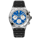 Breitling Chronomat B01 AB01342B1C8S1 42mm NFL Los Angeles Chargers Edition Blue Dial Uni-directional Bezel Stainless Steel  With Black Rubber Watch