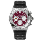 Breitling Chronomat B01 AB01342B1K3S1 42mm NFL Washington Commanders Edition Red Dial Uni-directional Bezel Stainless Steel  With Black Rubber Watch