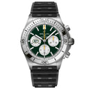 Breitling Chronomat B01 AB01342B1L1S1 NFL Green Bay Packers Edition 42mm Green Dial Uni-directional Bezel Stainless Steel With Black Rubber Watch