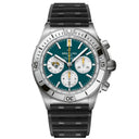 Breitling Chronomat B01 AB01342B1L3S1 42mm NFL Jacksonville Jaguars Edition Uni-directional Bezel Stainless Steel  With Black Rubber Watch