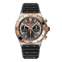 Breitling Chronomat B01 UB0134101B1S1 42mm Grey Dial Stainless Steel and 18k Red Gold with Black Rubber Strap Watch