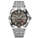 Breitling Chronomat GMT A32398101M1A1 40mm Grey Dial Uni-directional Bezel Stainless Steel Watch
