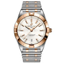 Breitling Chronomat U77310101A2U1 32mm White Mother-of-Pearl Dial Two-Tone Stainless Steel & 18k Red Gold Watch