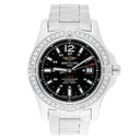 Breitling Colt A1738811/BD44 Black Dial Custom Diamond Bezel Stainless Steel Watch