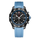 Breitling Endurance Pro X83310281B1S1 38mm Black Dial Breitlight Case With Blue Rubber Watch 2024