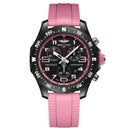 Breitling Endurance Pro X83310D41B1S1 38mm Black Dial Breitlight Case With Pink Rubber Watch 2024