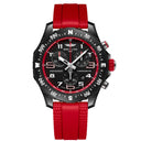Breitling Endurance Pro X83310D91B2S1 38mm  Breitlight Case With Black Dial Red Rubber Watch 2024