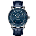 Breitling Navitimer A17329161C1P1 Blue Dial Automatic  Stainless Steel with Blue Leather  Watch 2024