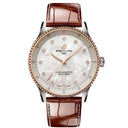 Breitling Navitimer 32mm U77320E61A1P1  SS/RG With Brown Leather Watch MOP Diamond Dial 2024