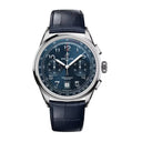 Breitling Premier B01 Chronograph AB0145171C1P2 42mm Blue Dial Fixed Bezel Stainless Steel with Blue Alligator Leather Strap Watch