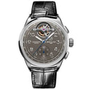 Breitling Premier B21 JB2120A61B1P1 42mm Grey Dial Fixed Bezel Stainless Steel With Black Leather Strap Watch