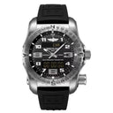 Breitling Professional Emergency E76325221B1S1 51mm Black Dial Bidirectional Rotating Bezel Titanium with Black Rubber Strap Watch