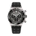 Breitling Super Chronomat B01 EB0136251M1S1 44mm Grey Dial Unidirectional Rotating Bezel Titanium with Black Rubber Strap Watch