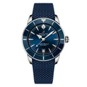 Breitling Superocean Heritage AB3111161C1S1 42mm B31 Automatic Blue Dial Uni-directional Bezel Stainless Steel with Blue Rubber Strap Watch