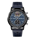 Breitling Top Time B21 SB21251A1C1X1 44mm Blue Dial Fixed Bezel Ceramic With Blue Leather Strap Watch