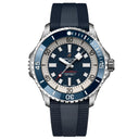 Breitling Blue Dial Superocean 46mm A17378E71C1S1 Stainless Steel With Blue Rubber Watch 2024