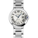 Cartier 36MM Ballon Bleu Stainless Steel Watch /Silver Roman Dial WSBB0048 2024