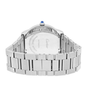Cartier Ronde Solo XL Blue Dial Automatic Steel Mens Watch WSRN0023 Papers
