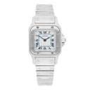Cartier Santos Galbee W20056D6/1565 24mm Stainless Steel with Silver Dial Ladies Watch