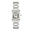 Cartier Tank Française W51008Q3 25mm Silver Dial Stainless Steel Watch