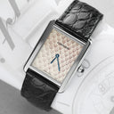Cartier Tank Solo Python Pattern Stainless Steel Ladies Watch W5200020
