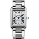 Cartier Tank Solo  Extra Large W5200028 Silver Dial Stainless Steel Watch 2024