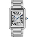 Cartier Tank Must Extra Large Stainless Steel Watch WSTA0053 with Silver Dial 2024