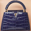 Louis Vuitton Capucines Mini Aligator Navy