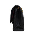 Chanel Black Jumbo Quilted Lambskin Gold Hardware